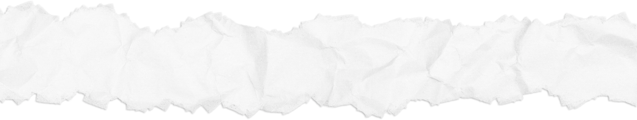 Crumpled Torn White Paper